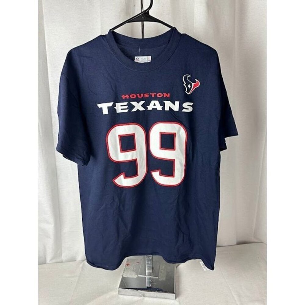 JJ Watt Houston Texans Jersey T Shirt Mens Large Team Apparel BRAND NEW - Picture 2 of 5